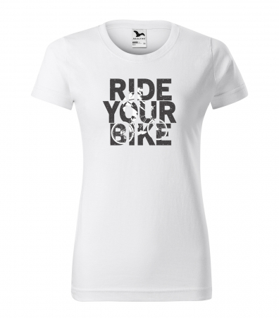 Tricouri biciclisti - Tricou pentru biciclisti, idee de cadou, Ride Your Bike