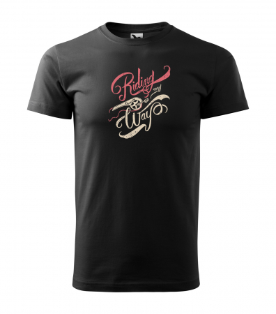 Tricouri biciclisti - Tricou pentru biciclisti, idee de cadou, Riding my Way
