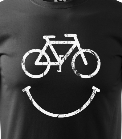Tricou pentru biciclisti, idee de cadou, Smile Bike [1]
