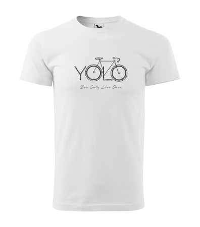 Tricouri biciclisti - Tricou pentru biciclisti, idee de cadou, YOLO