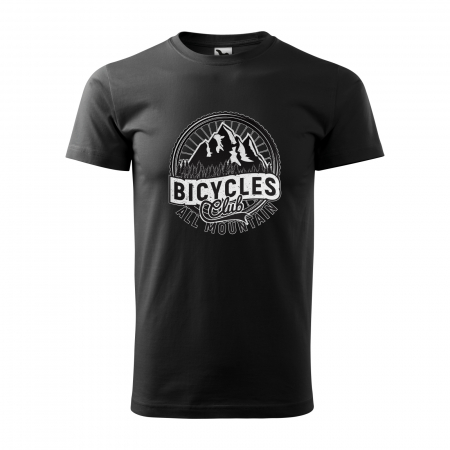 Tricouri biciclisti MTB - Tricou pentru biciclisti MTB, idee de cadou, Bicycles Club All Mountain