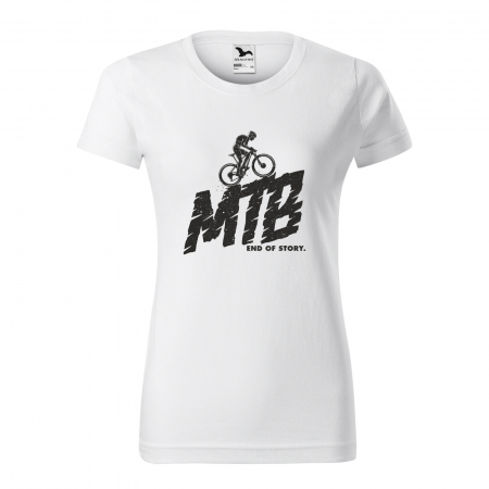 Tricouri biciclisti MTB - Tricou pentru biciclisti MTB, idee de cadou, End of Story