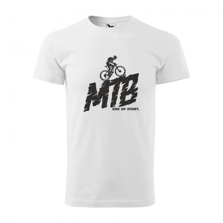 Tricouri biciclisti MTB - Tricou pentru biciclisti MTB, idee de cadou, End of Story