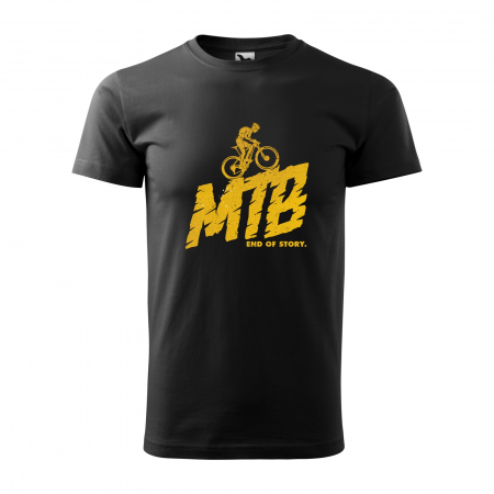 Tricouri biciclisti MTB - Tricou pentru biciclisti MTB, idee de cadou, End of Story