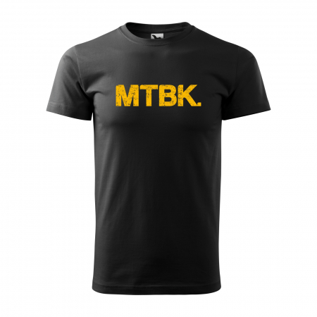Tricouri biciclisti MTB - REDUCERE! Tricou de bărbati, marimea S (negru) pentru biciclisti Mountain Bike MTBK
