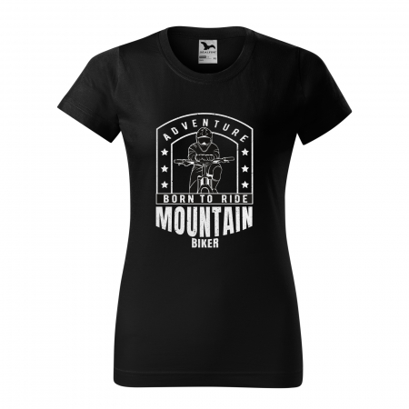 Tricouri biciclisti MTB - Tricou pentru biciclisti MTB, idee de cadou, Mountain Biker Born to Ride