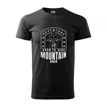 Tricouri biciclisti MTB - Tricou pentru biciclisti MTB, idee de cadou, Mountain Biker Born to Ride