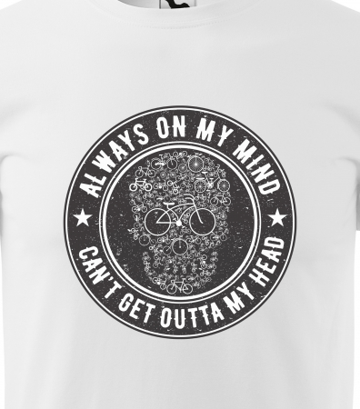 Tricou pentru biciclisti pasionati, idee de cadou, Always on my Mind [1]