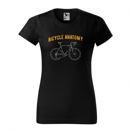 Tricouri biciclisti - Tricou pentru biciclisti pasionati, idee de cadou, Bicycle Anatomy