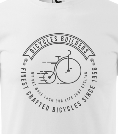 Tricou pentru biciclisti pasionati, idee de cadou, Bike Builders [1]