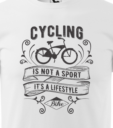 Tricou pentru biciclisti pasionati, idee de cadou, Cycling is Not a Sport its a Lifestyle [1]