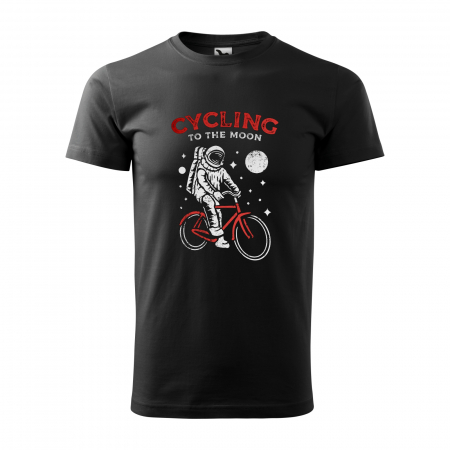 Tricouri biciclisti - Tricou pentru biciclisti pasionati, idee de cadou, Cycling to the Moon