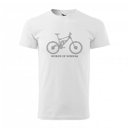 Tricouri biciclisti - Tricou pentru biciclisti pasionati, idee de cadou, Cyclism Words of Wisdom