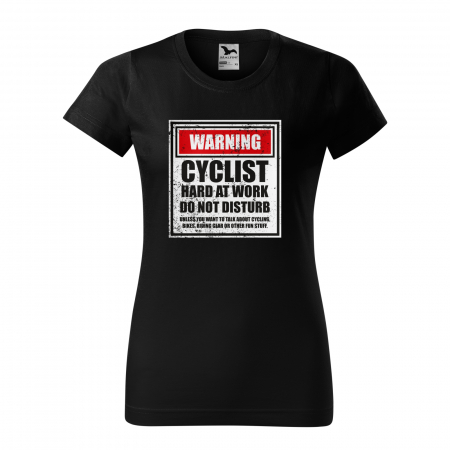 Tricouri biciclisti - Tricou pentru biciclisti pasionati, idee de cadou, Cyclist Hard Work do Not Disturb