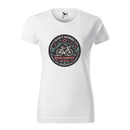 Tricouri biciclisti - Tricou pentru biciclisti pasionati, idee de cadou, Dont Worry Bike Happy