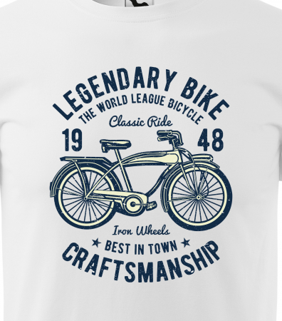 Tricou pentru biciclisti pasionati, idee de cadou, Legendary Bicycle the World League [1]