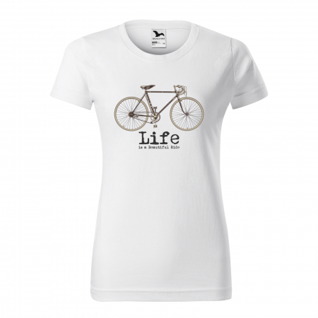 Tricouri biciclisti - Tricou pentru biciclisti pasionati, idee de cadou, Life is a Beautiful Ride