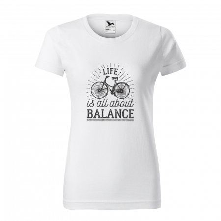 Tricouri biciclisti - Tricou pentru biciclisti pasionati, idee de cadou, Life is All About Balance