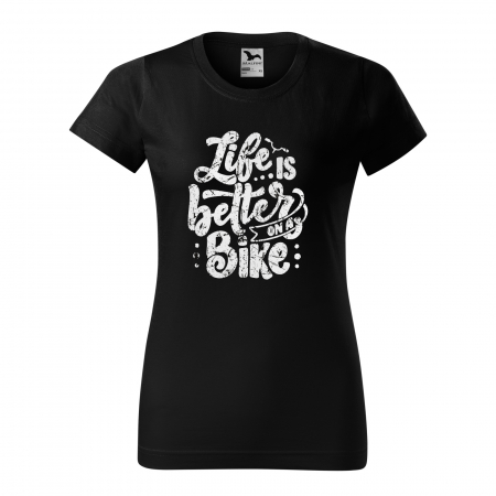 Tricouri biciclisti - Tricou pentru biciclisti pasionati, idee de cadou, Life is Better on a Bicycle