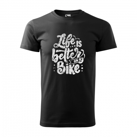 Tricouri biciclisti - Tricou pentru biciclisti pasionati, idee de cadou, Life is Better on a Bicycle