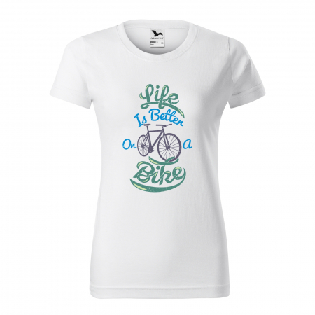 Tricouri biciclisti - Tricou pentru biciclisti pasionati, idee de cadou, Life is Better on a Bike