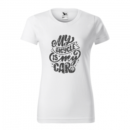 Tricouri biciclisti - Tricou pentru biciclisti pasionati, idee de cadou, My Bicycle is My Car