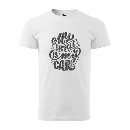 Tricouri biciclisti - Tricou pentru biciclisti pasionati, idee de cadou, My Bicycle is My Car