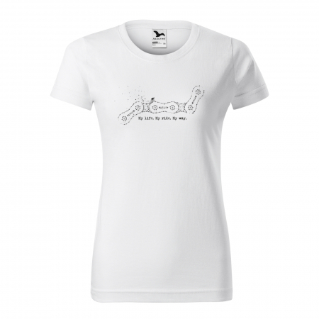 Tricouri biciclisti - Tricou pentru biciclisti pasionati, idee de cadou, My Life My Ride My Own Way