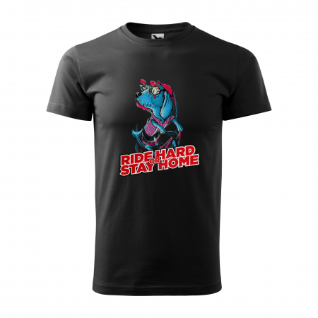 Tricouri biciclisti - Tricou pentru biciclisti pasionati, idee de cadou, Ride Hard or Stay Home