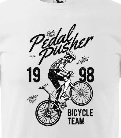 Tricou pentru biciclisti pasionati, idee de cadou, The Legend Pedal Pusher [1]