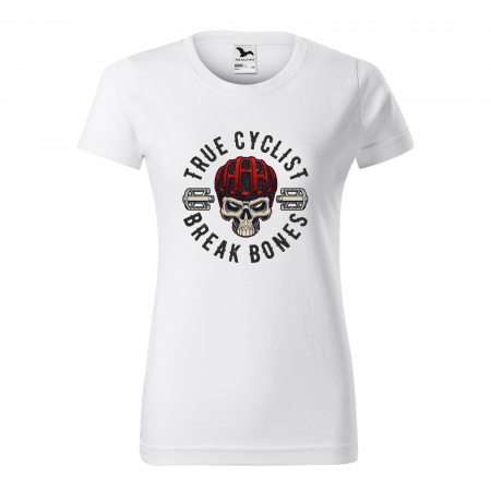 Tricouri biciclisti - Tricou pentru biciclisti pasionati, idee de cadou, True Cyclist Break Bones