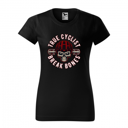 Tricouri biciclisti - Tricou pentru biciclisti pasionati, idee de cadou, True Cyclist Break Bones