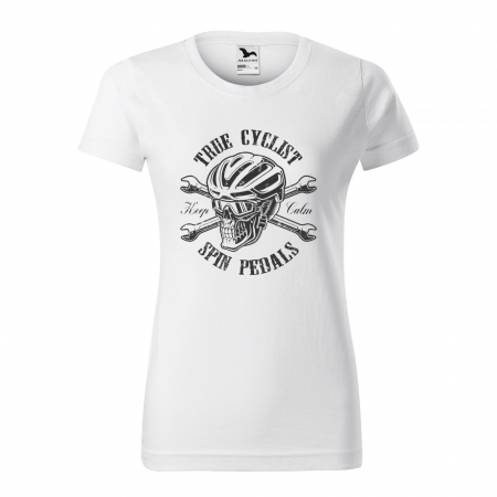 Tricouri biciclisti - Tricou pentru biciclisti pasionati, idee de cadou, True Cyclist Spin Pedals