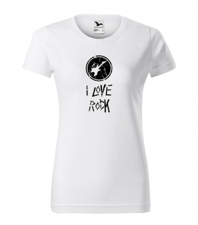Tricouri music is life - Tricou pentru cei pasionati de muzica, cadoul perfect, I Love Rock
