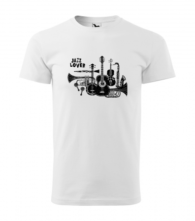 Tricouri music is life - Tricou pentru cei pasionati de muzica, cadoul perfect, Jazz Lover