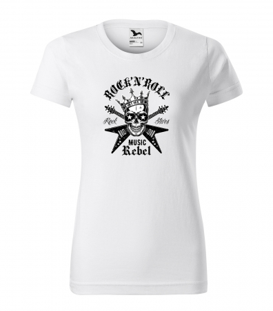 Tricouri music is life - Tricou pentru cei pasionati de muzica, cadoul perfect, Music Rebel - Rock And Roll