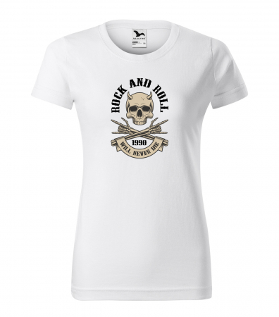 Tricouri music is life - Tricou pentru cei pasionati de muzica, cadoul perfect, Rock And Roll Will Never Die