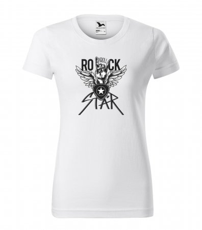 Tricouri music is life - Tricou pentru cei pasionati de muzica, cadoul perfect, Rock'n Roll Star