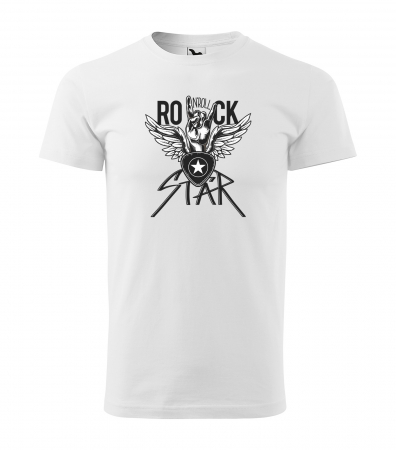 Tricouri music is life - Tricou pentru cei pasionati de muzica, cadoul perfect, Rock'n Roll Star