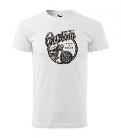 Tricouri motociclisti - Tricou pentru motociclisti, bikeri, American Custom Build and Repair