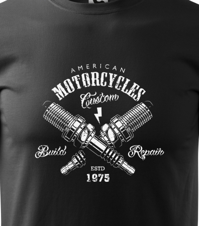 Tricou pentru motociclisti, bikeri, American Motorcycles [1]