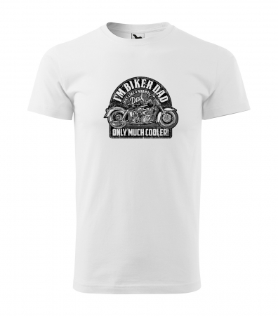 Tricouri motociclisti - Tricou pentru motociclisti, bikeri, Biker Dad