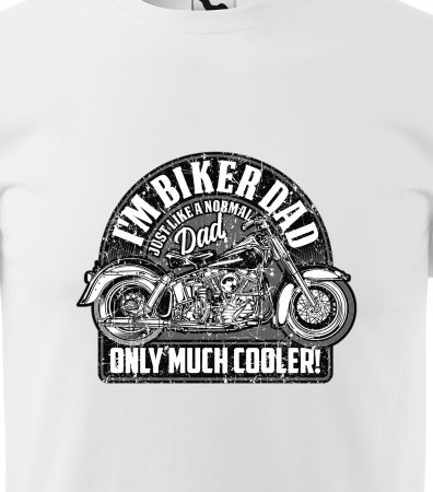 Tricou pentru motociclisti, bikeri, Biker Dad [1]