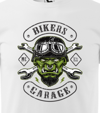 Tricou pentru motociclisti, bikeri, Bikers Garage [1]
