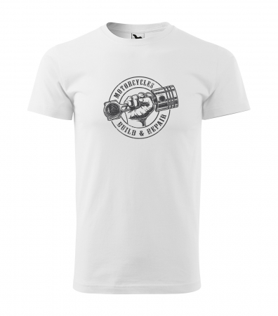Tricouri motociclisti - Tricou pentru motociclisti, bikeri, Build and repair