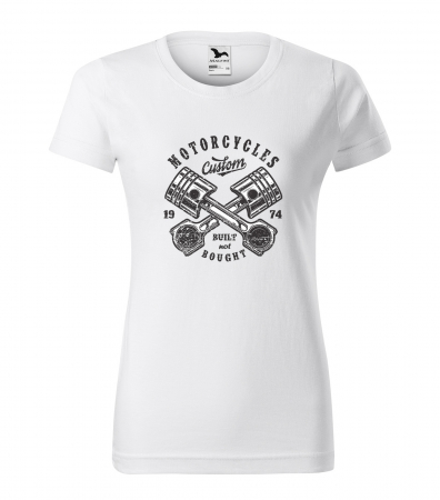 Tricouri motociclisti - Tricou pentru motociclisti, bikeri, Built not bought