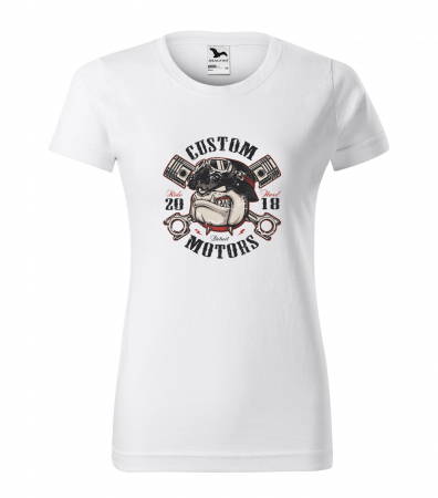 Tricouri motociclisti - Tricou pentru motociclisti, bikeri, Bulldog Biker