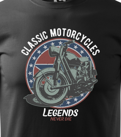 Tricou pentru motociclisti, bikeri, Classic Motorcycles [1]