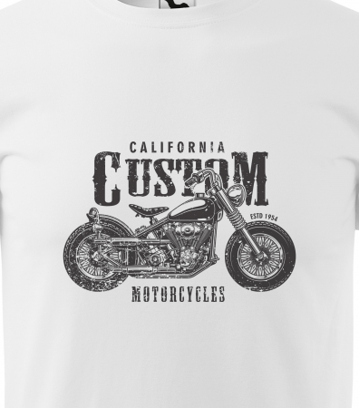 Tricou pentru motociclisti, bikeri, Custom Chopper [1]