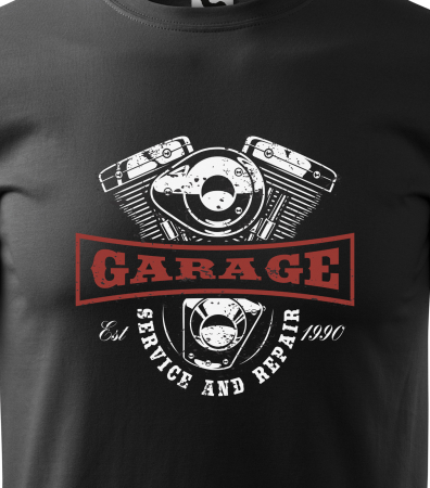 Tricou pentru motociclisti, bikeri, Custom Motors 3 [1]